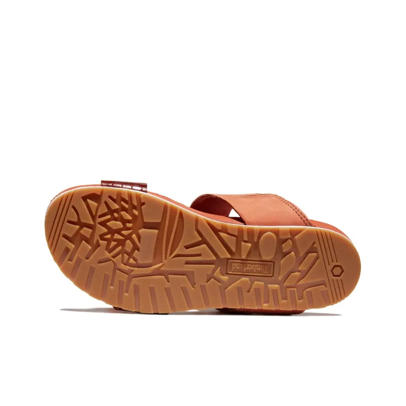 Timberland Malibu Waves Slide Slippers Women's Russet-5