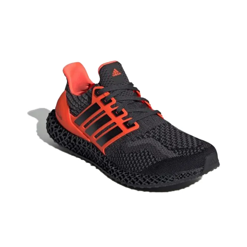 Adidas Ultra 4D Core Black Solar Red-2