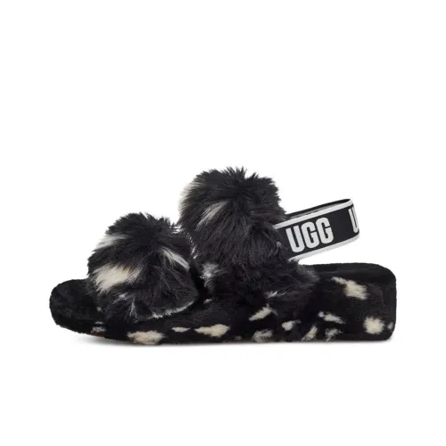 UGG Oh Yeah Spots Slide Black Women's