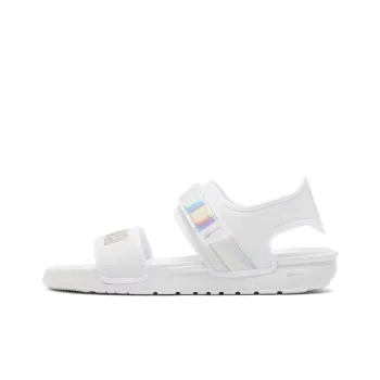 PUMA Softride Sandal Iri Gs Sandal White/Silver Women's