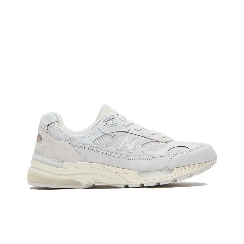 New Balance 992 White Silver 2021-1