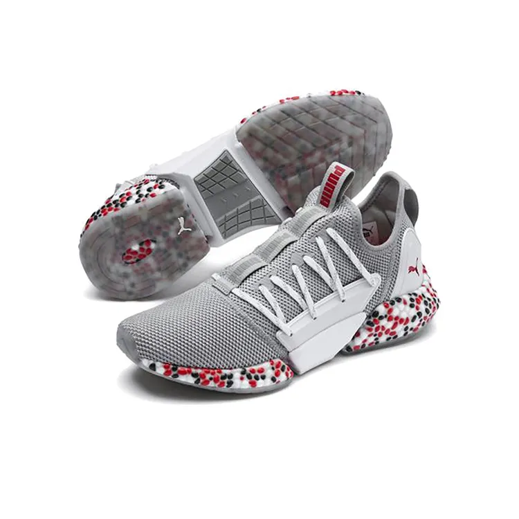 PUMA Hybrid Rocket Runner Low Top Grey/White/Red-3