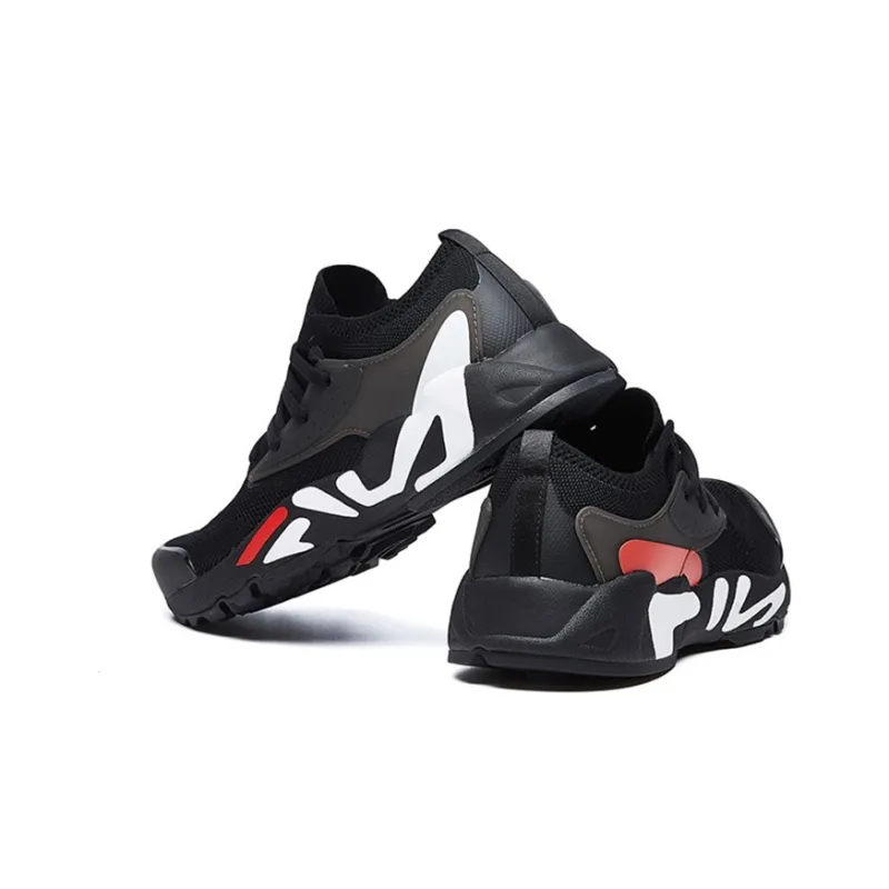 FILA Mind One 2.0 Low Black/White/Red Women's-4