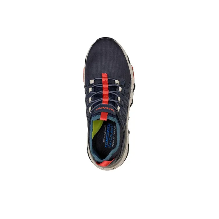 Skechers Relaxed Fit Flex Conway - Osley Cushioning Anti-Slip And Wear-Resistant Low-Top Casual Shoes Men's Marine Blue-3