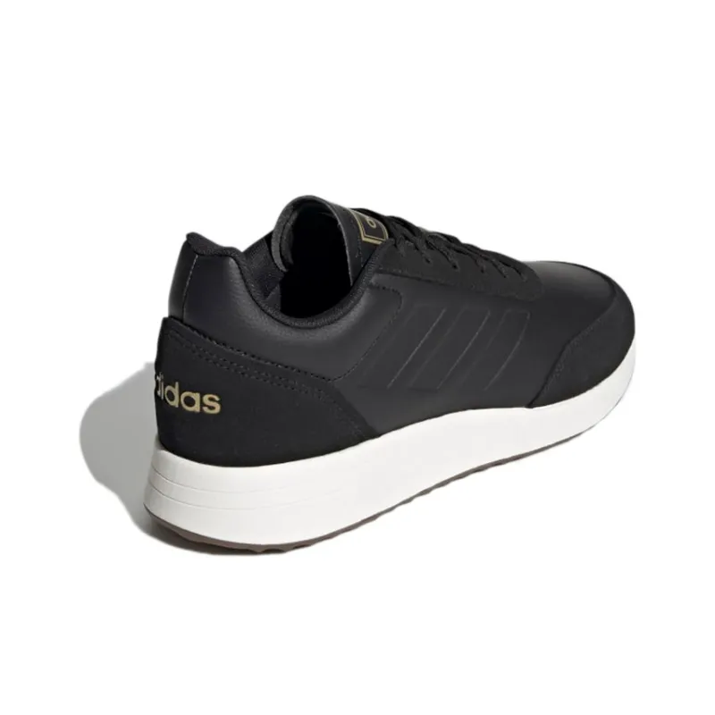 Adidas Neo Run 70S Anti Slip Wear Resistant Low Top Marathon Running Shoes Men's Graphite Black-3