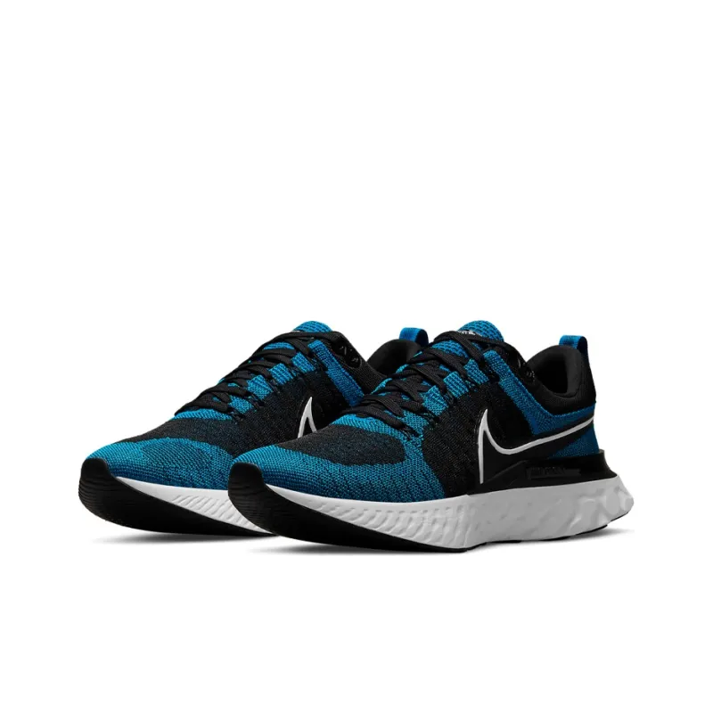 Nike React Infinity Flyknit 2 Blue Orbit Black-2