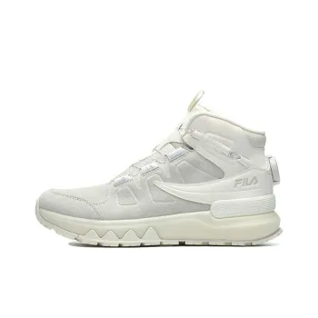 FILA LYNX TERRAIN BOA Cushioning, Slip Resistant, And Abrasion Resistant Mid Top Casual Running Shoes Women's White
