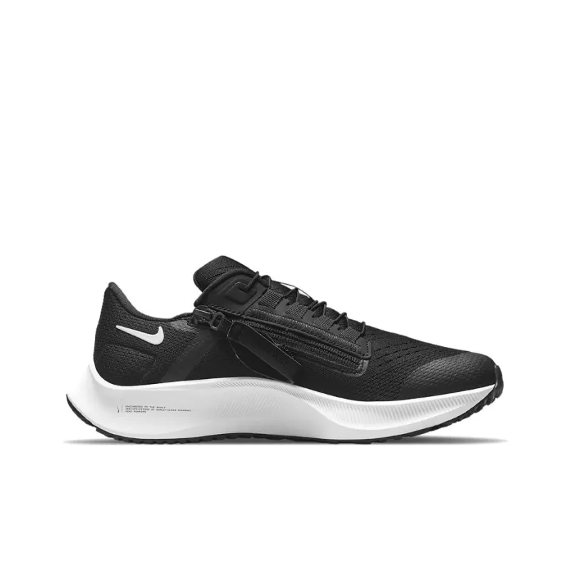 Nike Air Zoom Pegasus 38 FlyEase 'Black White' Women's-1
