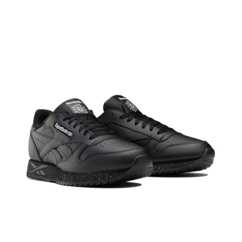 Reebok Classic Leather Ripple 'Core Black'-2