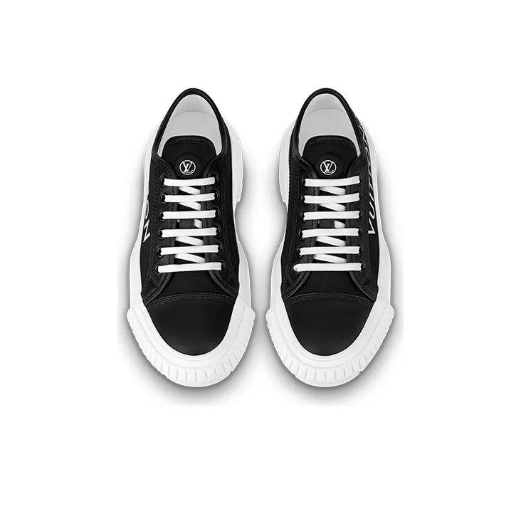 LOUIS VUITTON Squad Sneakers 'Black' Women's-3
