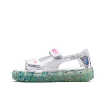 PUMA X Sophia Webster Platform Sandals White/Pink Women's