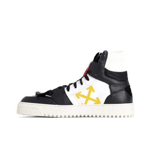 OFF-WHITE Off-Court Black Yellow SS19