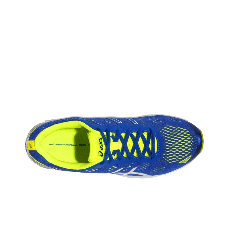Asics Gel-DS Trainer 19 19 Wear-Resistant Slip-Resistant Low-Top Running Shoes Men's Blue Silver Yellow-2