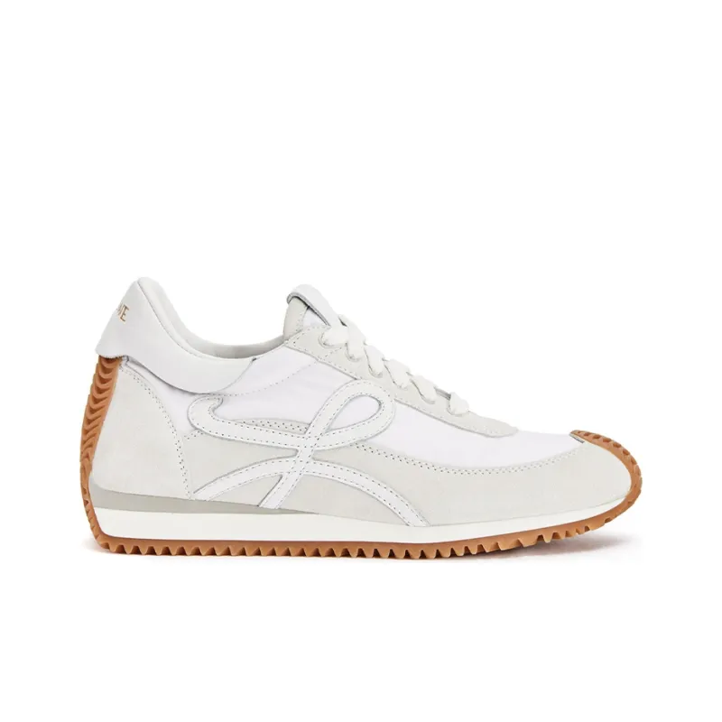 LOEWE Flow Runner Low White Light Grey Gum-1