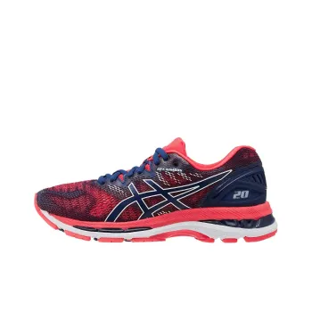 Asics GEL-Nimbus 20 Running Shoes Women's Low-Top Blue/Red