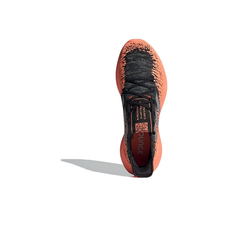 Adidas SenseBounce+ Wear-Resistant Low-Top Running Shoes Men's Orange Black-4