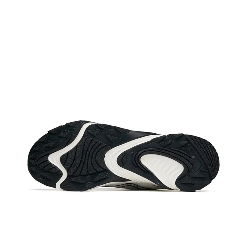 Anta Running Collection Height Increasing Low-Top Running Shoes Men's Black White-4