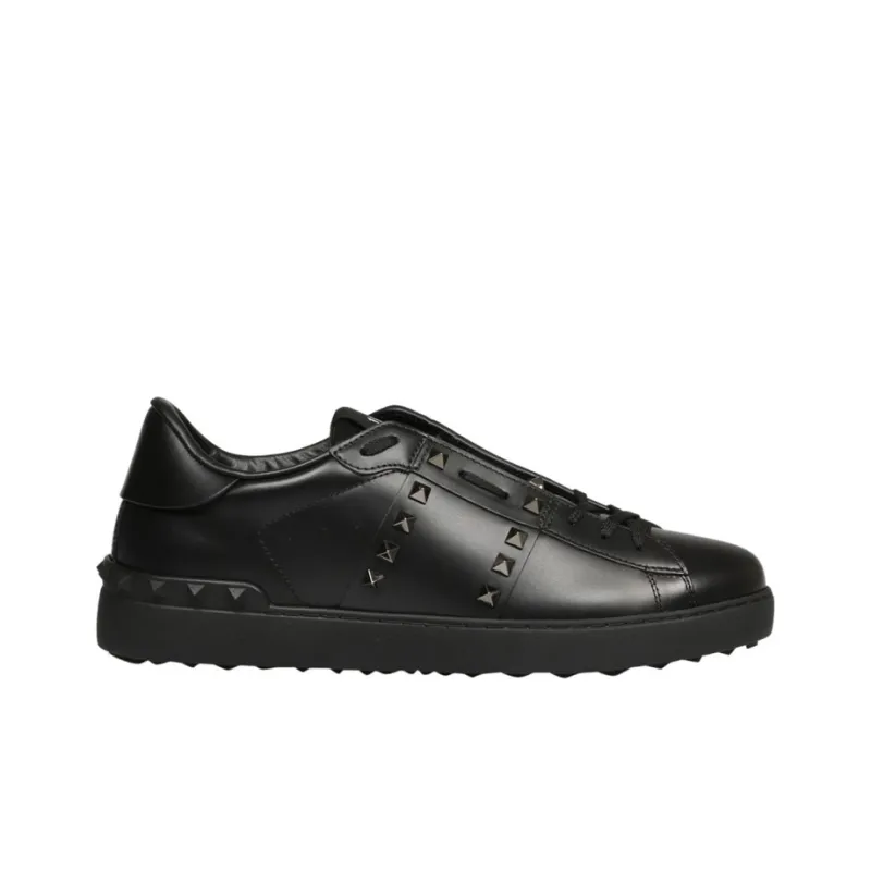Valentino Garavani Rockstud Untitled Leather Sneakers-1