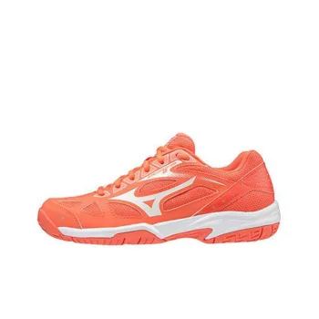 Mizuno Cyclone Speed 1 CN Low-Top Running Shoes Unisex White Orange