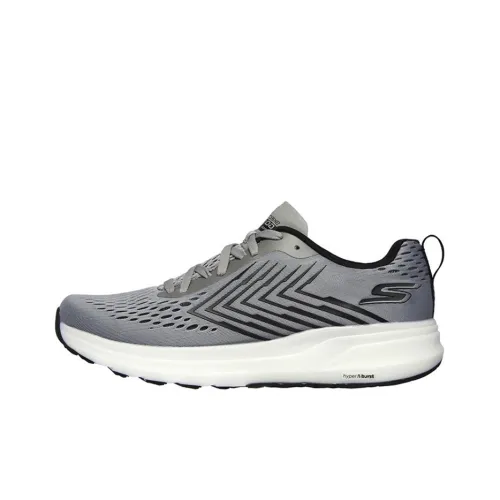 Skechers Go Run Ride 8 Running Shoes Men Low-Top Gray/Black