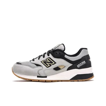 New Balance NB 1600 Cushioned Anti Slip Wear Resistant Breathable Lightweight Low Top Running Shoes Women's Gray Black