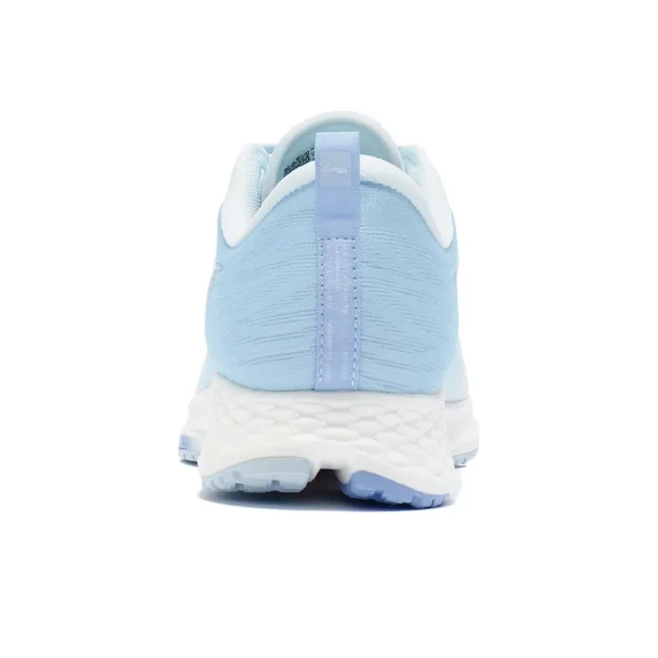 LiNing Red Hare 4 Cushioned Slip-Resistant Rebound Low-Top Running Shoes Women's Blue-3