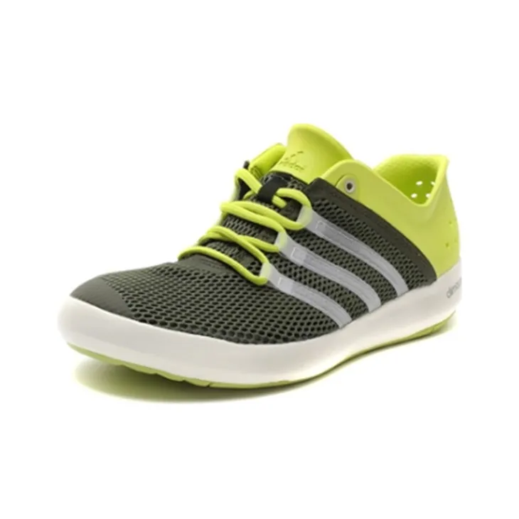 Adidas Climacool BOAT PURE Anti Slip Wear Resistant Breathable Lightweight Low Top Outdoor Shoes Unisex Green-2