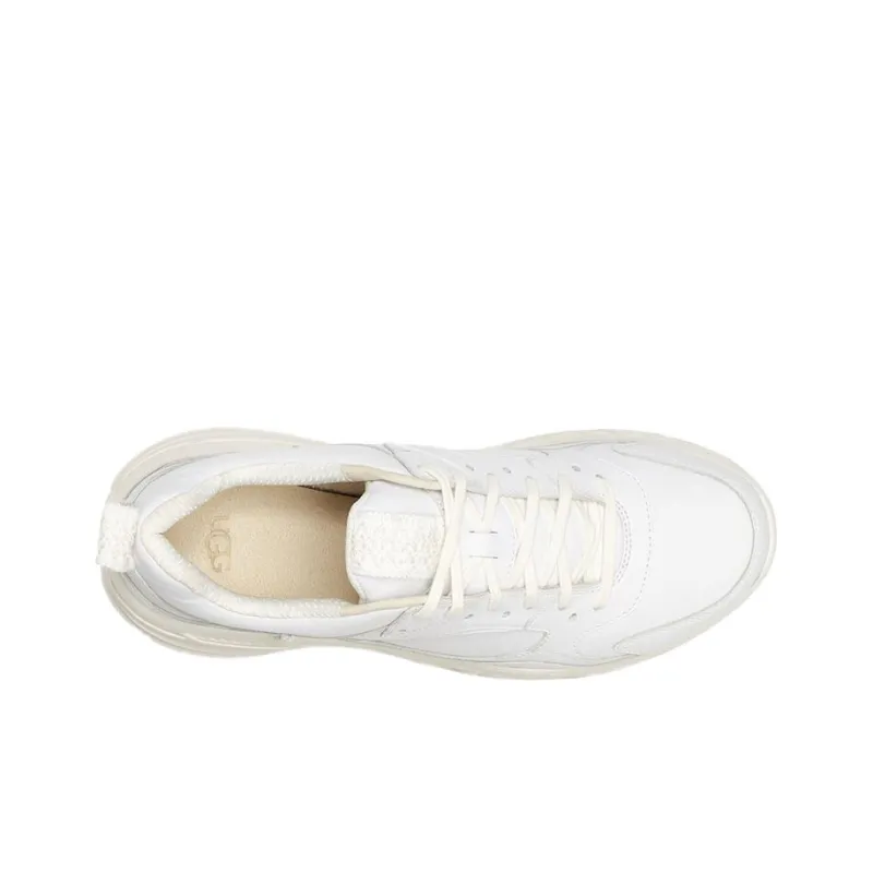 UGG CA805 X Lace Low Wear-Resistant Low-Top Running Shoes Men's White-4