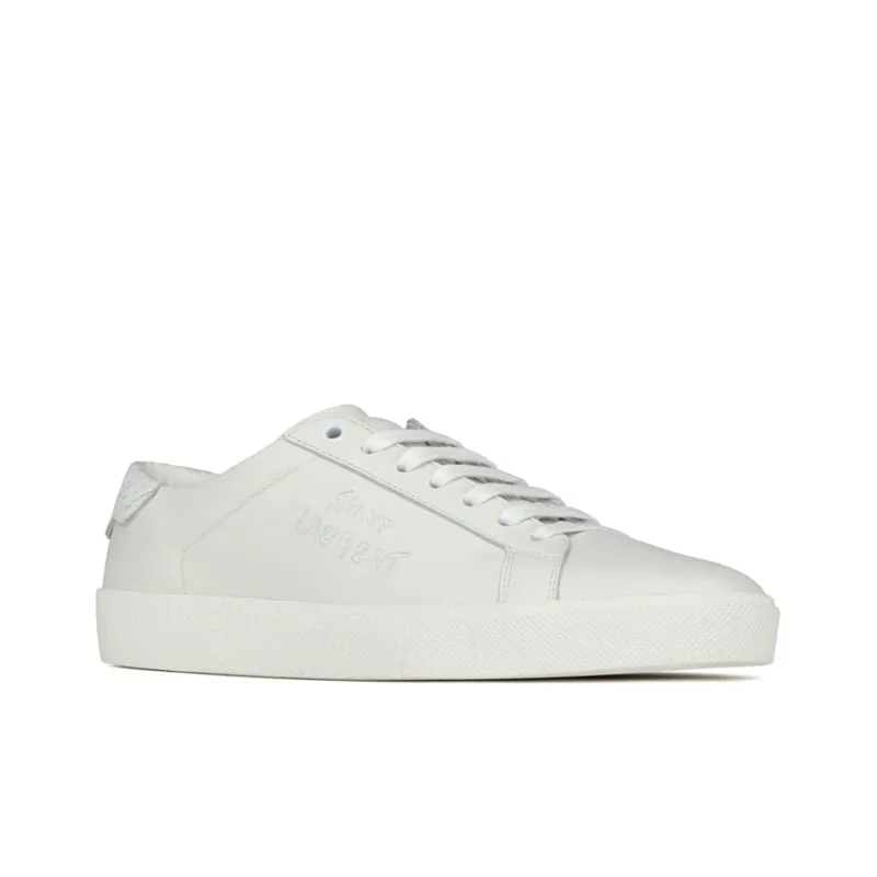SAINT LAURENT Court Classic SL/06 Low White-2