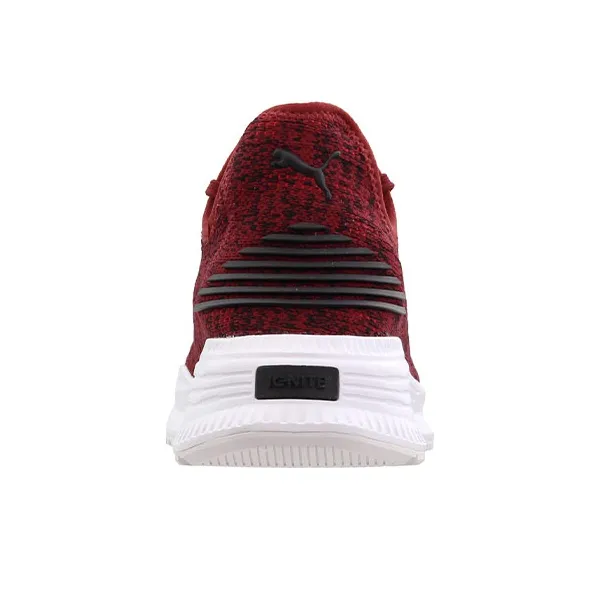 PUMA AVID Evoknit Mosaic Evolution Low-Top Running Shoes Men's Red-3