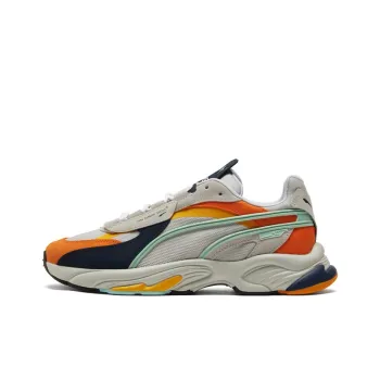 PUMA Unisex Rs connect Dust Sneakers Orange 'Gray'