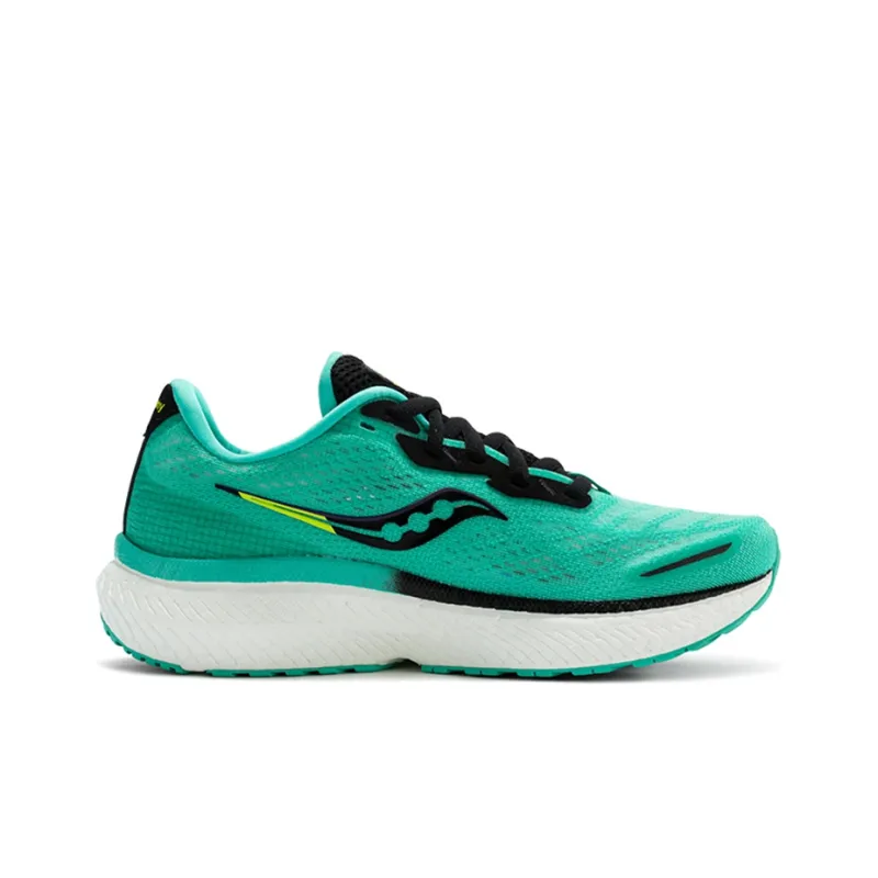 Saucony Triumph Low Top Running Shoes Women's Blue Black Green-1