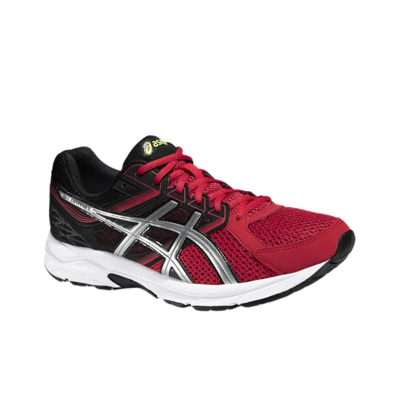 Asics Gel-Contend 3 Breathable Low-Top Running Shoes Men's Red Black-1