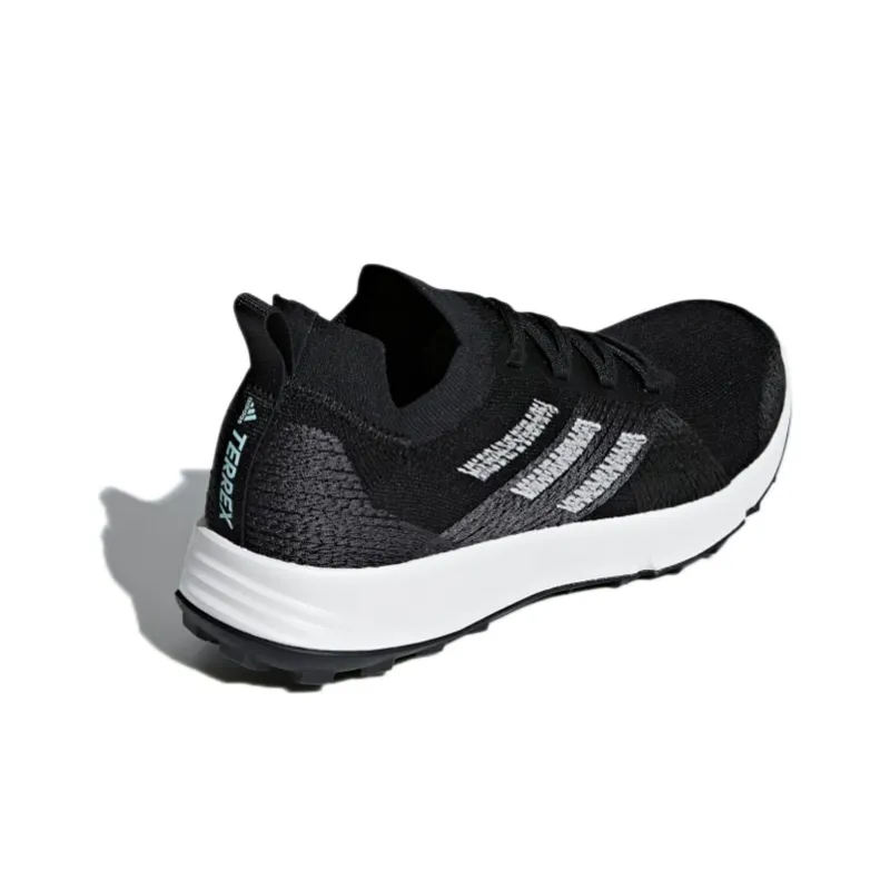 Adidas Terrex Two Parley Trail Running 'Black White' Women's-3