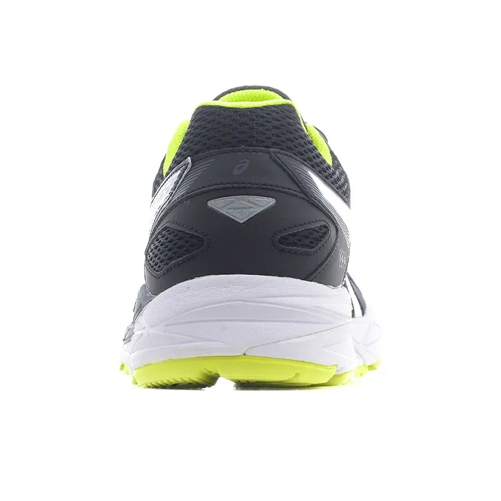 Asics Gel-fortitude 7 Wear-Resistant Low-Top Running Shoes Men's Black White 2E-Width-3
