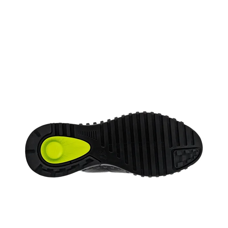 Ecco Zipfle Water-Resistant Mid-Top Running Shoes Women's Black-4