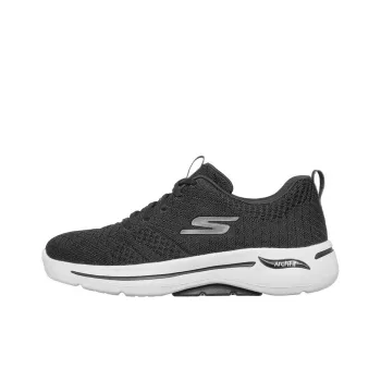 Skechers Go Walk Arch Fit  Unify Cushioned Slip Resistant Abrasion Resistant Low Top Casual Shoes Women's Black