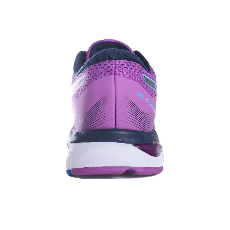 Asics Durable Breathable Low-Top Running Shoes Women's Purple Black-3