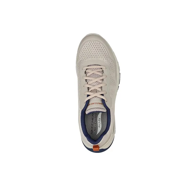 Skechers ARCH FIT BAXTER Axter Cushioned Anti Slip And Wear Resistant Lightweight Low Top Casual Shoes Men's Taupe-2