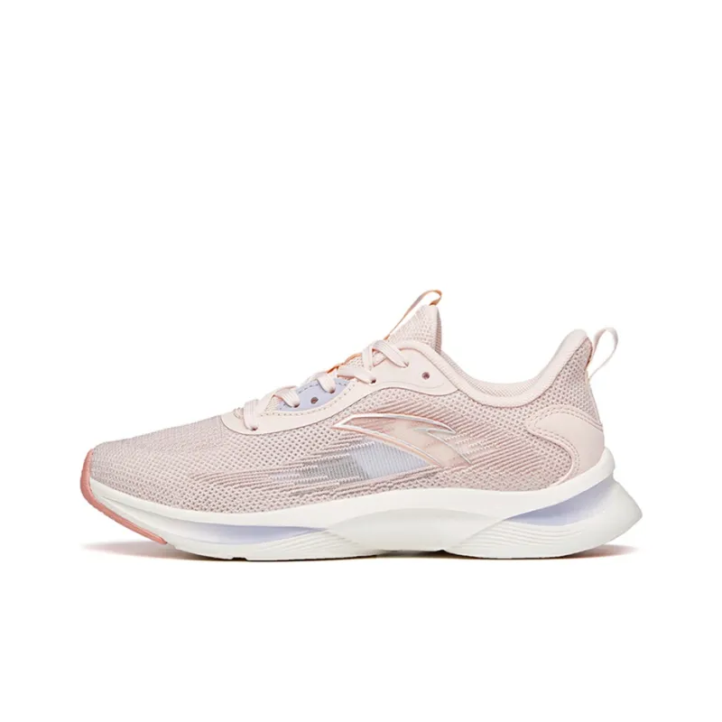 Anta Running Collection Breathable Low Top Running Shoes Women's Pink-0
