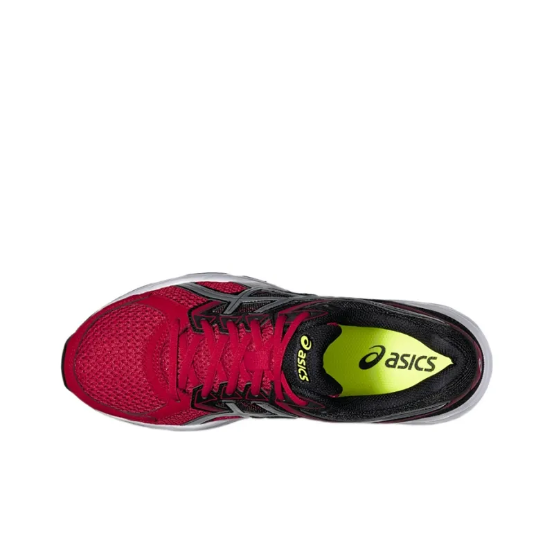 Asics Gel-Contend 3 Breathable Low-Top Running Shoes Men's Red Black-3