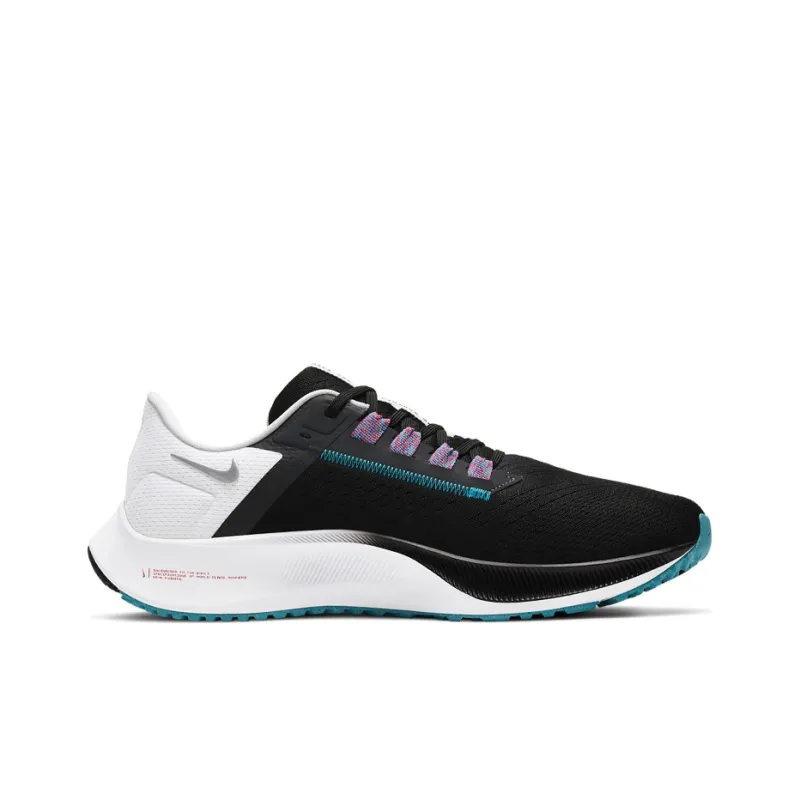 Nike Air Zoom Pegasus 38 Black White Chlorine Blue-1