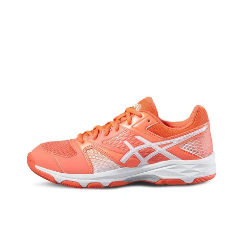 Asics Gel Domain 4 Abrasion Resistant Low Top Running Shoes Women's Orange