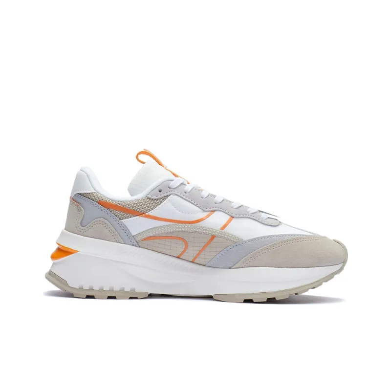 LiNing Fangyuan EVO Cushioning, Slip Resistant, And Abrasion Resistant Low Top Running Shoes Women's Mist Apricot-1