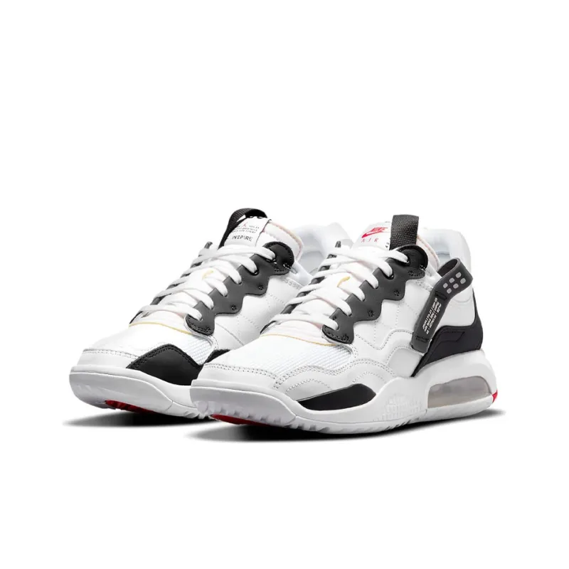 Jordan MA2 White University Red Light Smoke Grey Black-2