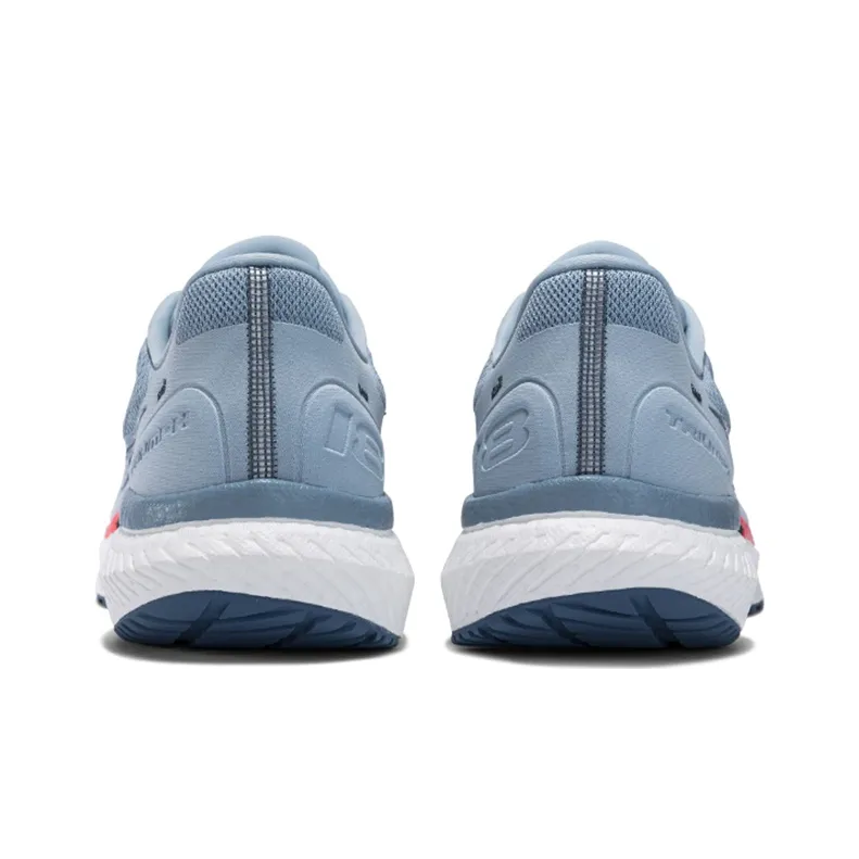 Saucony Triumph 18 Cushioning Anti-Slip Wear-Resistant Breathability Low-Top Running Shoes Men's Blue Red-3