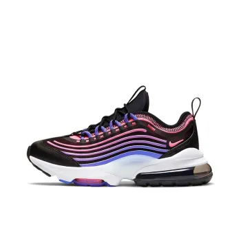 Nike Air Max ZM950 Cushioning Anti-Slip And Wear-Resistant Low-Top Running Shoes GS Black Purple Pink