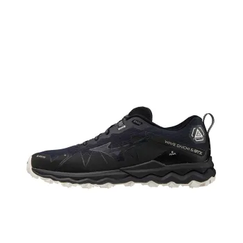 Mizuno Wave Daichi 6 Gt Anti-Slip And Wear-Resistant Breathable Low-Top Running Shoes Men's Black Blue