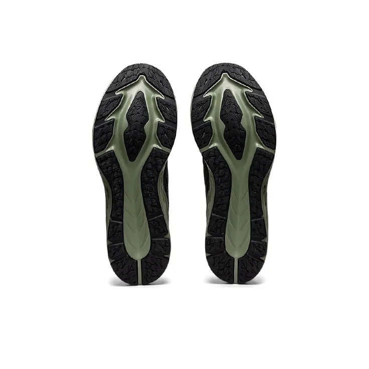 Asics Dynablast 2 Running Shoes Men Low-Top Graphite Gray/Green-5