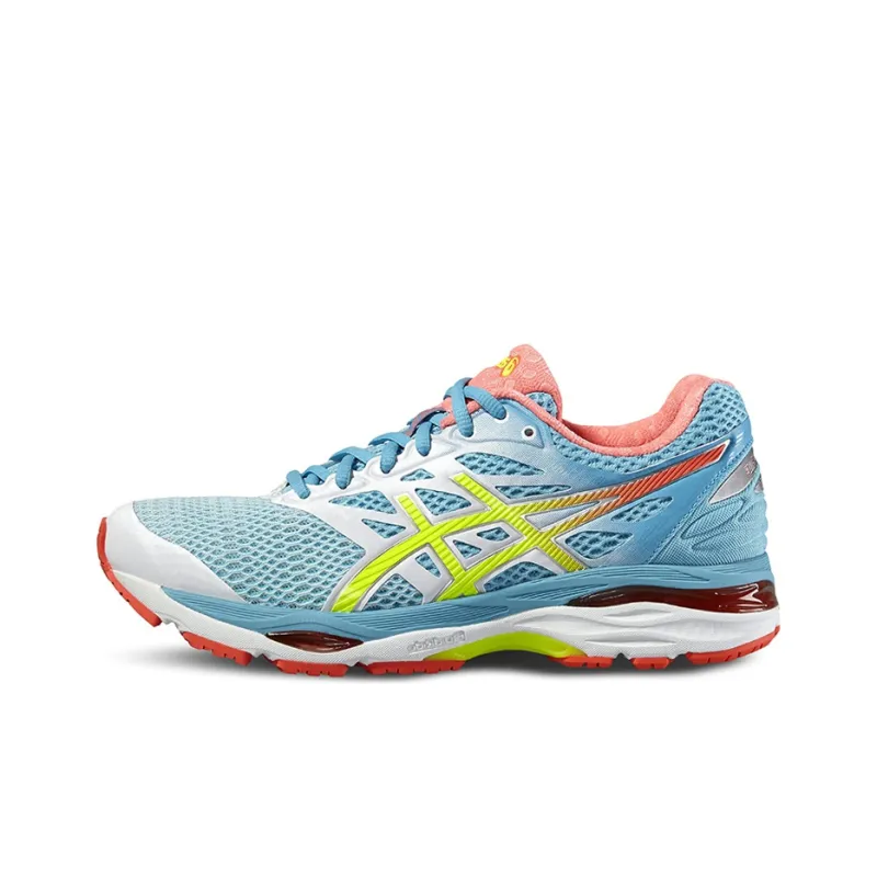 Asics Gel-Cumulus 18 Breathable Low-Top Running Shoes Women's Light Blue-0